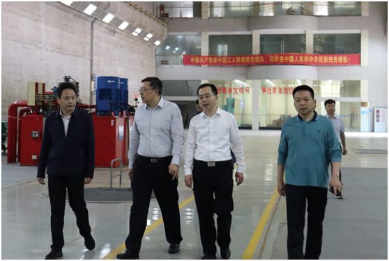 省國資委黨委委員、副主任毛育新帶隊赴湖南發展株洲航電分公司開展安全生產督查